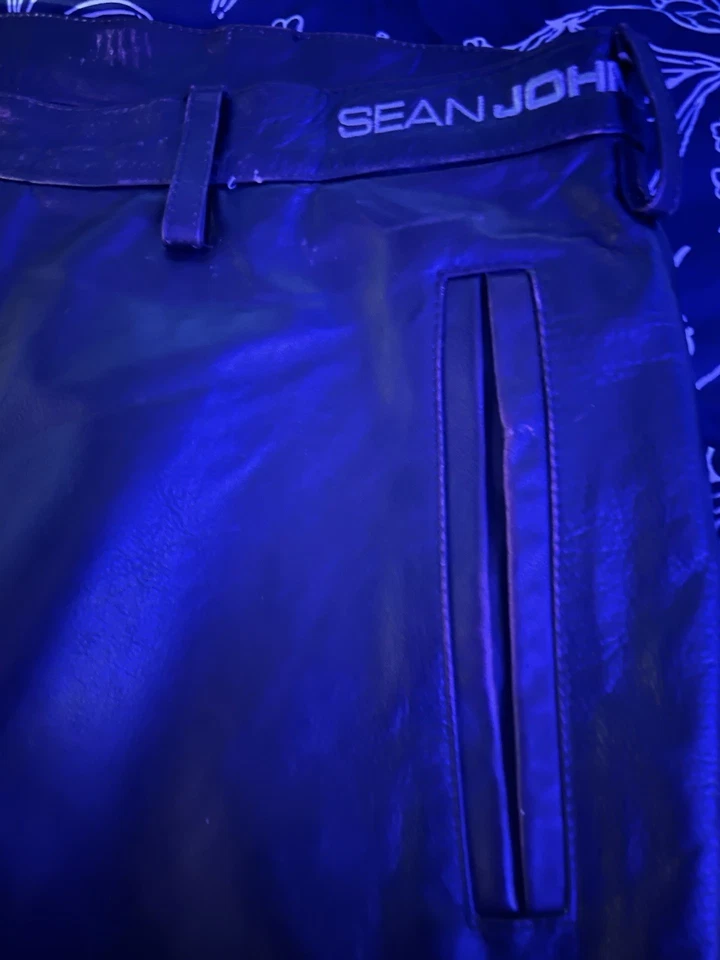   Sean John Leather Pants - Image 3 of 4