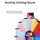 WinSpin 18" Dry Erase Spinning Color Prize Wheel Tabletop Fortune Carnival Game — photo 2