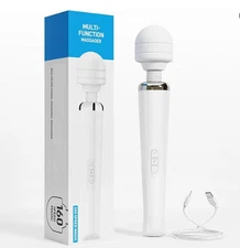 Handheld Cordless & Rechargeable Magic Massager Quiet Waterproof Full Body 160