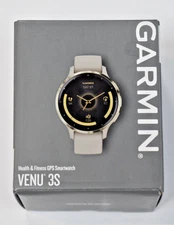 Garmin Venu 3S GPS Smartwatch Gold Steel Bezel w/French Gray Case