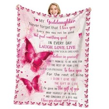 Goddaughter Gifts from Godmother Godfather, God Daughter Pink-goddaughter Gifts