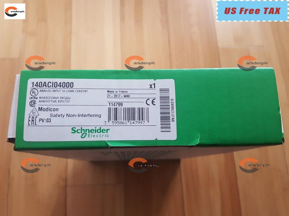 1PCS Brand New Modicon Analog Input 140ACI04000 with box 140ACI04000