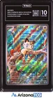 Pokemon 2025 Meowth 106/094 Illustration Rare Phantasmal Flames GEM MINT TAG 10