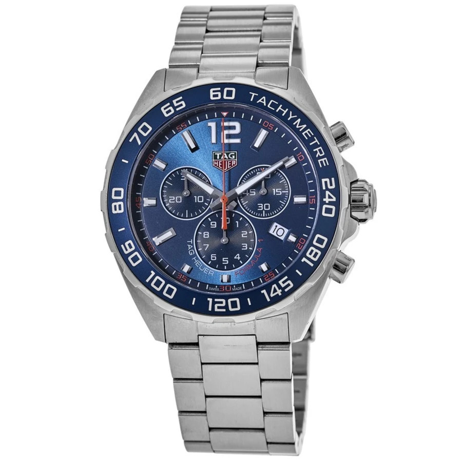 New Tag Heuer Formula 1 Quartz Chronograph Blue Men's Watch CAZ1014.BA0842