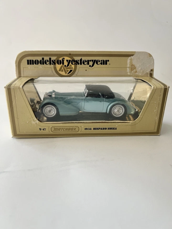Matchbox Models of Yesteryear Y-17 1938 Hispano Suiza with Original Box - Image 2 of 4