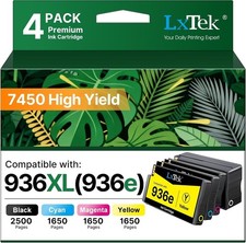 936E 936XL Ink Cartridge 4-Pack for HP OfficeJet 9120 9135e 9120e 9110 9730e