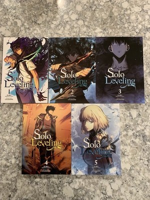 Solo Leveling Manhwa Manga Comic Full Color, Volumes 1-5, English, Yen Press