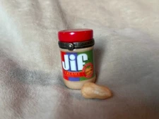 Jif Peanut Butter w/Peanut Trinket PHB Porcelain Hinged Box Midwest Cannon Falls