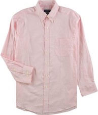 Club Room Regular-fit Dress Shirt Pink 16.5" Neck 34"-35" Sleeve