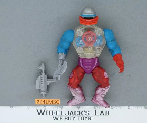 Roboto He-Man Masters of the Universe MOTU 1985 Mattel Vintage Action Figure