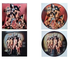 33 12" LP PICTURE DISC KISS LOVE GUN JAPAN FAN CLUB EDITION