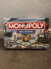 Monopoly Hull Edition - Very Rare - Hasbro 2017. Complete 100%