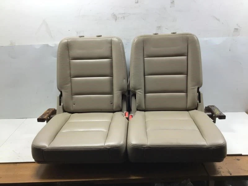 Ford Freestyle 2005 tercera fila asiento lateral izquierdo y derecho cuero guijarro OEM+ Foto 4 de 4