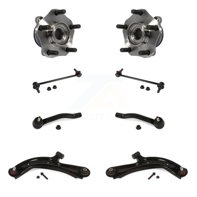 Front Bearing Lower Control Arm Outer Tie Rod & Link Kit (8Pc) For Nissan Sentra