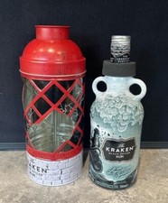 Kraken Light House Keeper Limited Edition Survivor Series Tin & Bottle *Empty*