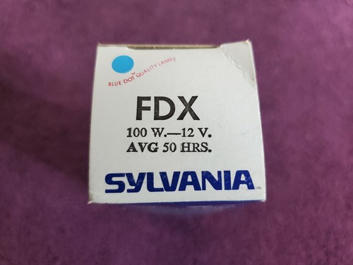 Luz Proyector Escenario Fotográfico SYLVANIA FDX 100W 12V (NUEVO STOCK ANTIGUO) Envío Gratis - Imagen 3 de 4