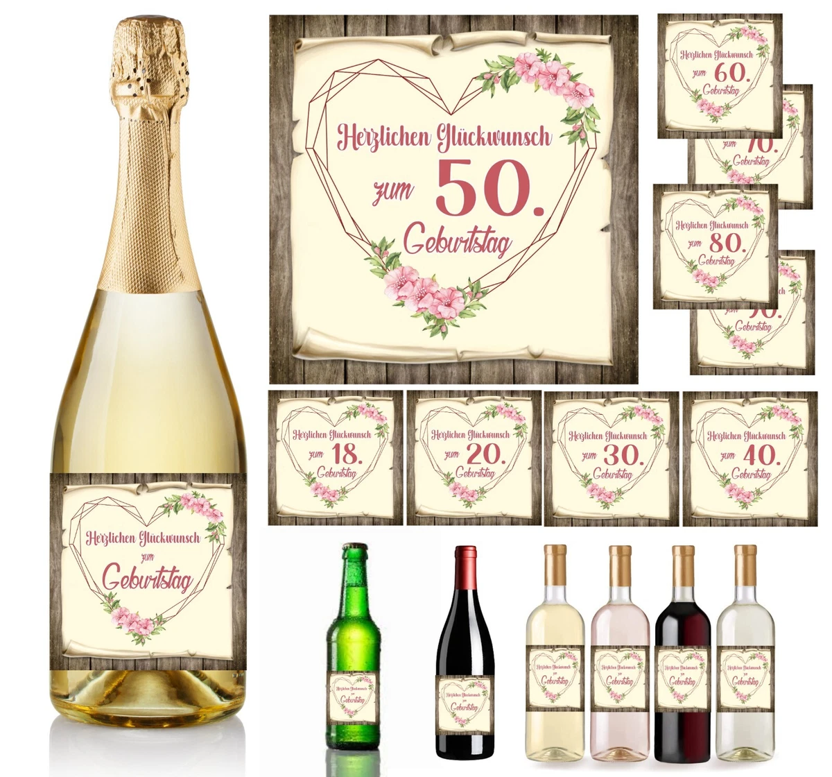 Vatertagsgeschenk Bieretiketten Personalisiert Flaschenetikett Bier Vatertag Geschenk Papa Bierflaschen Etiketten 2 Stück | 9x9 Cm – DEL MÀ