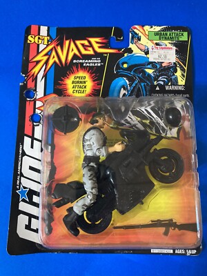 GI Joe Sgt Savage Urban Attack Dynamite 4in action figure MOC Hasbro