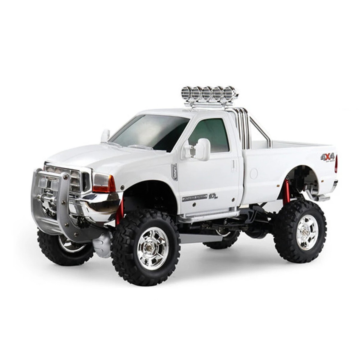 RC 1/10 FORD F350 Pickup HARD Body Shell Scale Body -ASSEMBLED