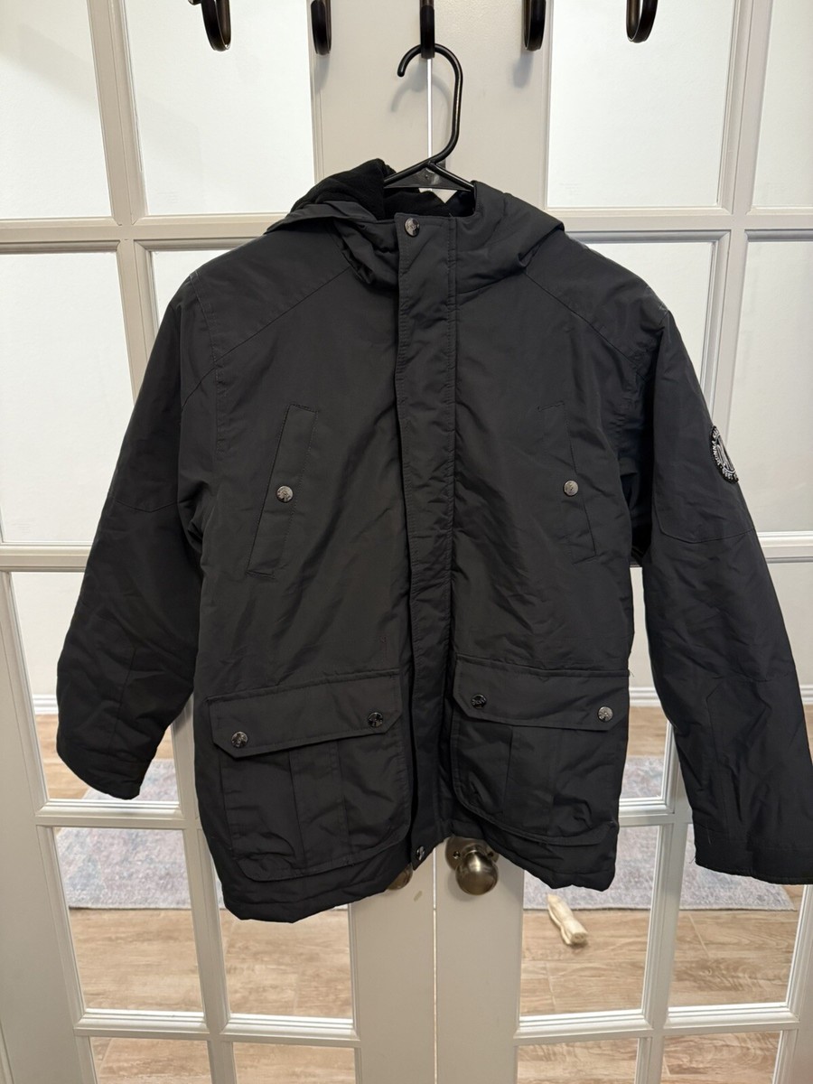 DKNY Black Winter Jacket Large RN #74299 100% Polyester | eBay