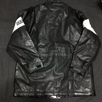 Vintage Leyton House Jacket Rain Coat Rare Genuine 80s 90s Black