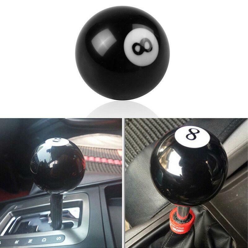 Car 8 Eight Billiard Ball Gear Shift Knob Shifter Lever M8/M10*1.25 M10