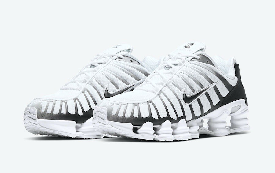 shox tl ホワイト/ブラック Nike Shox TL Panda Black/White Men's Size US 9 Casual Sneakers