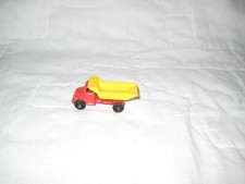 VG 1960s Barclay BV 94 Dump Truck, Red with Yellow Dump with Crimped Axle BPW 1