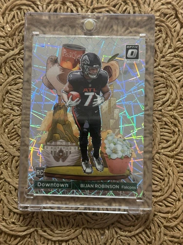 2023 Donruss Optic Downtown #D10 Bijan Robinson FALCONS RC ROOKIE SSP CASE HIT
