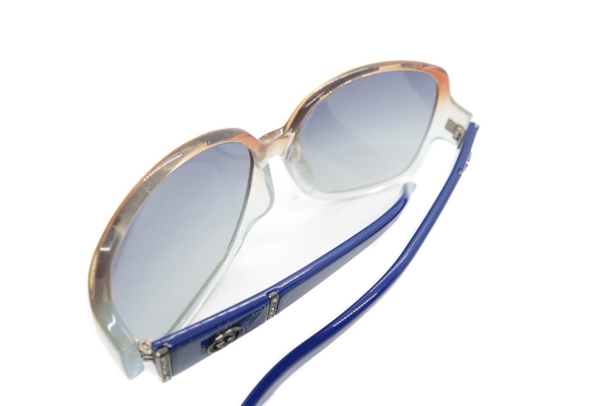 96ss Gucci × Tomford Side Logo eyewear Gucci Eyewear Side logo-plaque Detail Sunglasses | Brown