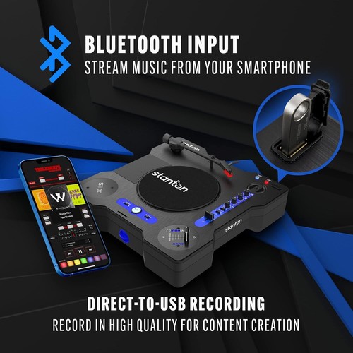 Stanton STX DJ Portable Scratch Turntable with Innofader Nano * - Picture 5 of 7