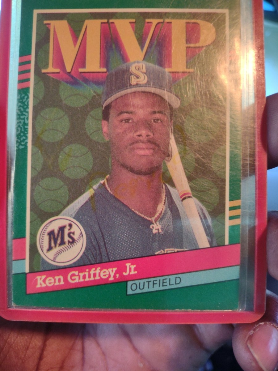 Ken Griffey Jr MVP error card no Dot Inc | eBay