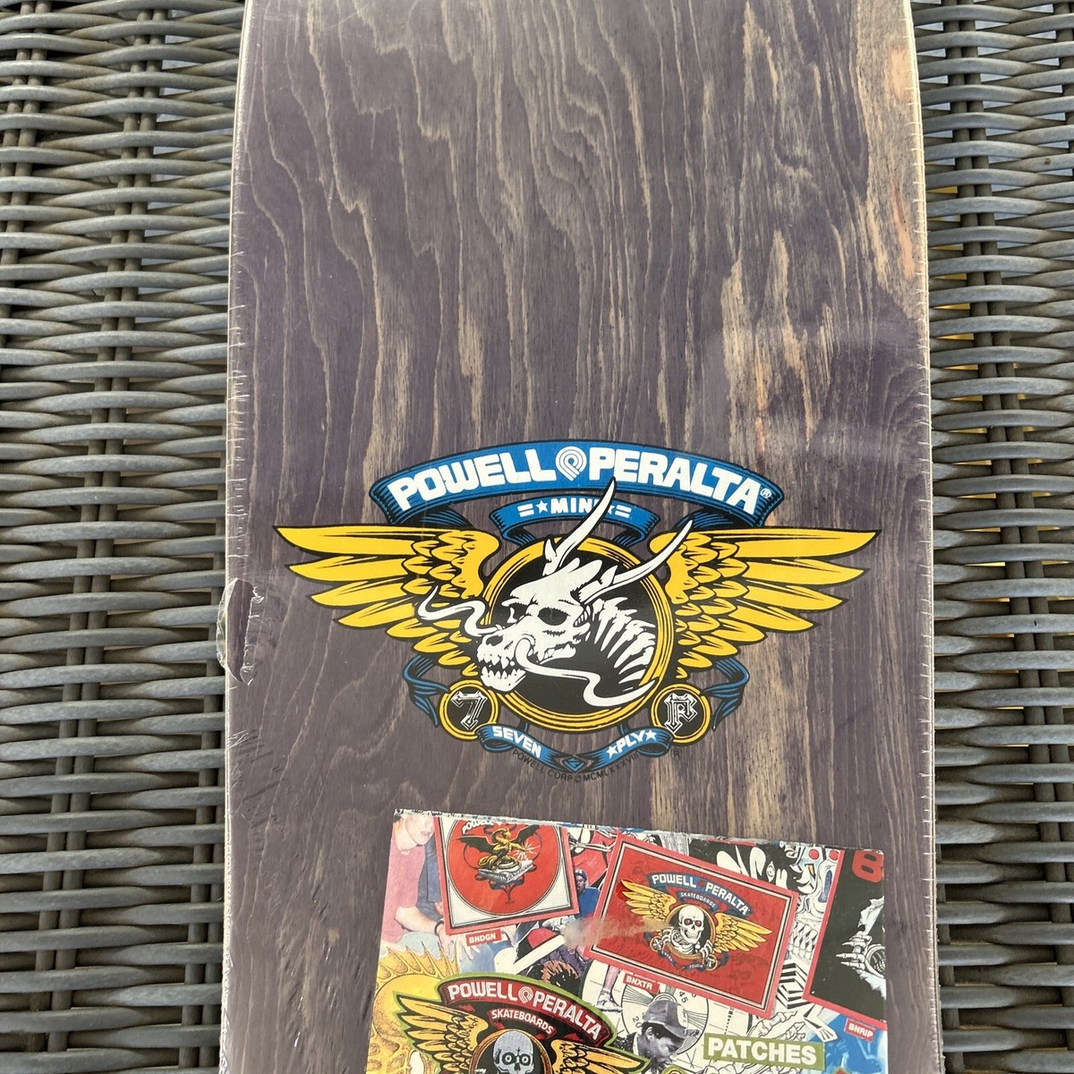 Vintage Powell Peralta Steve Caballero Mask Blue Skateboard Old 