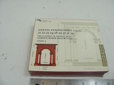 Haydn Symphonies Vol.4 1764-65 HOGWOOD EDITIONS DE L´OISEAU-LYRE 3 CD