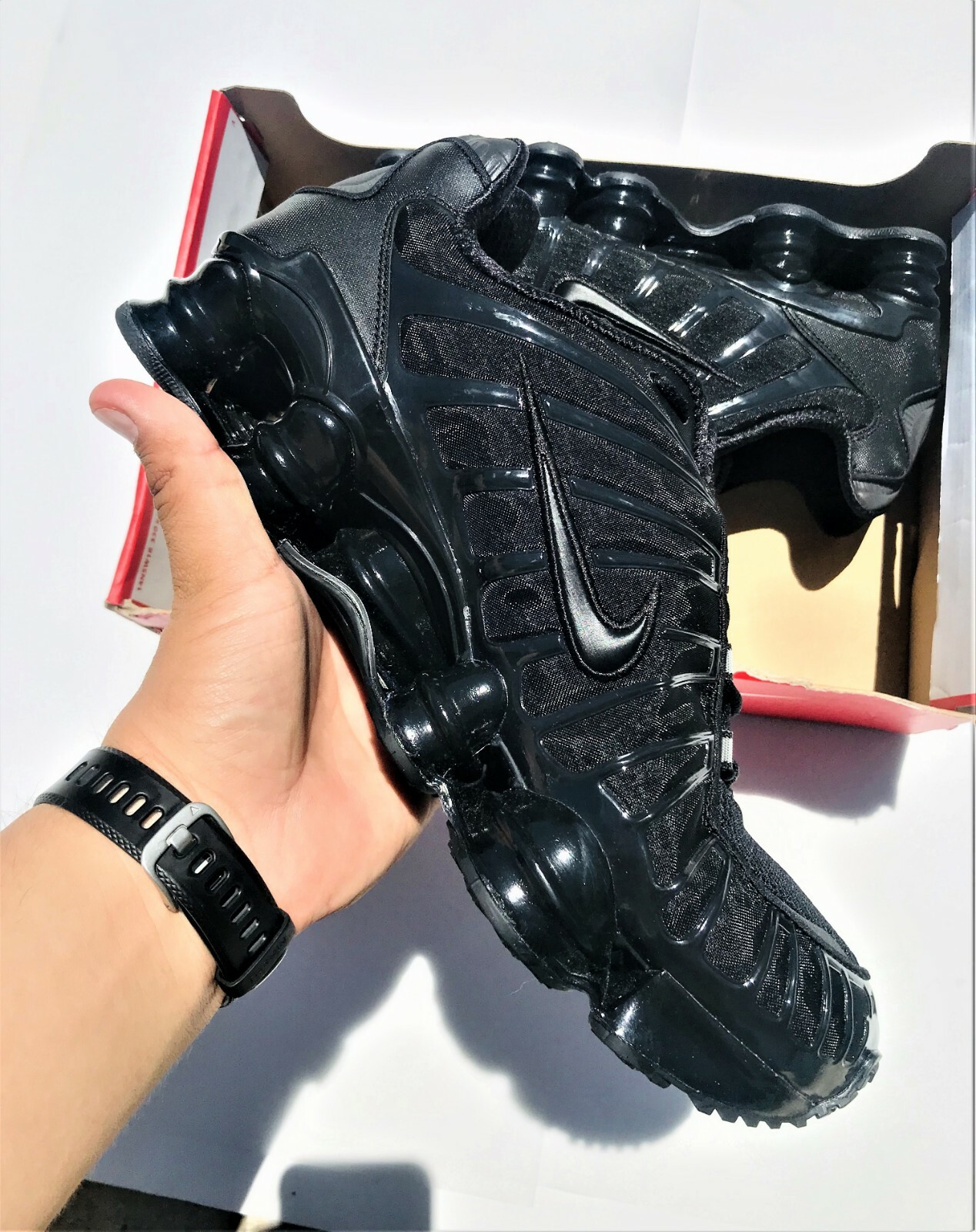 Comprar Nike Shox TL Triple Black Running Shoes BV1127  en USA desde  Ecuador | TiendaMia
