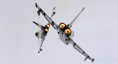 Anime Military Eurofighter Typhoon  Gaming Mat Desk 4443