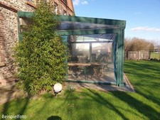 Mytee Transparente Vinyl-Plane – 1,8 X 2,4 M, 24 Mil Stark, Feuerhemmend & UV-beständig