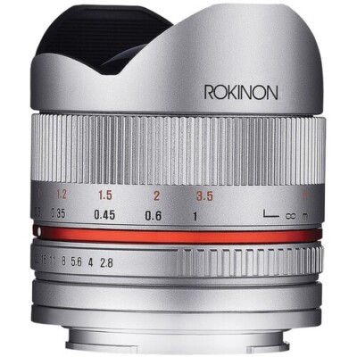 8mm F2.8 ROKINON FISHEYE WIDE ANGLE PRIME LENS for SONY E CAMERAS NEW in BOX
