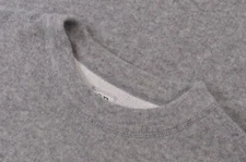 C.P. Company NWT Crew Neck Sweater Size 50 M In Solid Light Gray Wool Blend