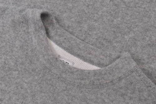 C.P. Company NWT Crew Neck Sweater Size 50 M In Solid Light Gray Wool Blend