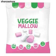 HUGE 1kg Bag of Vegan Marshmallows | 100% Vegetarian Gelatine-Free Palm Oil-Free
