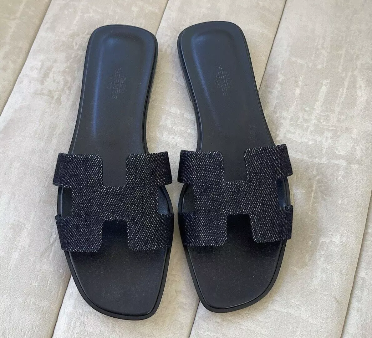 Hermes oran sandals ebay 2025
