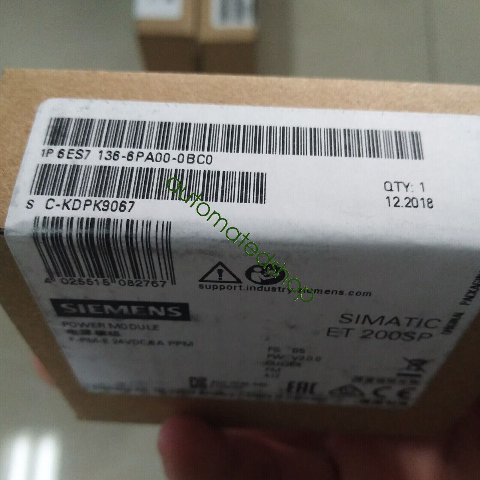1PC NEW 6ES7136-6PA00-0BC0 Power module FAST SHIP #F22