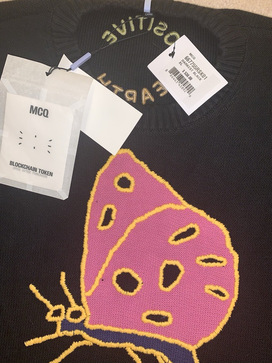 NWT $530 McQ Alexander McQueen Positively Earth Cotton
