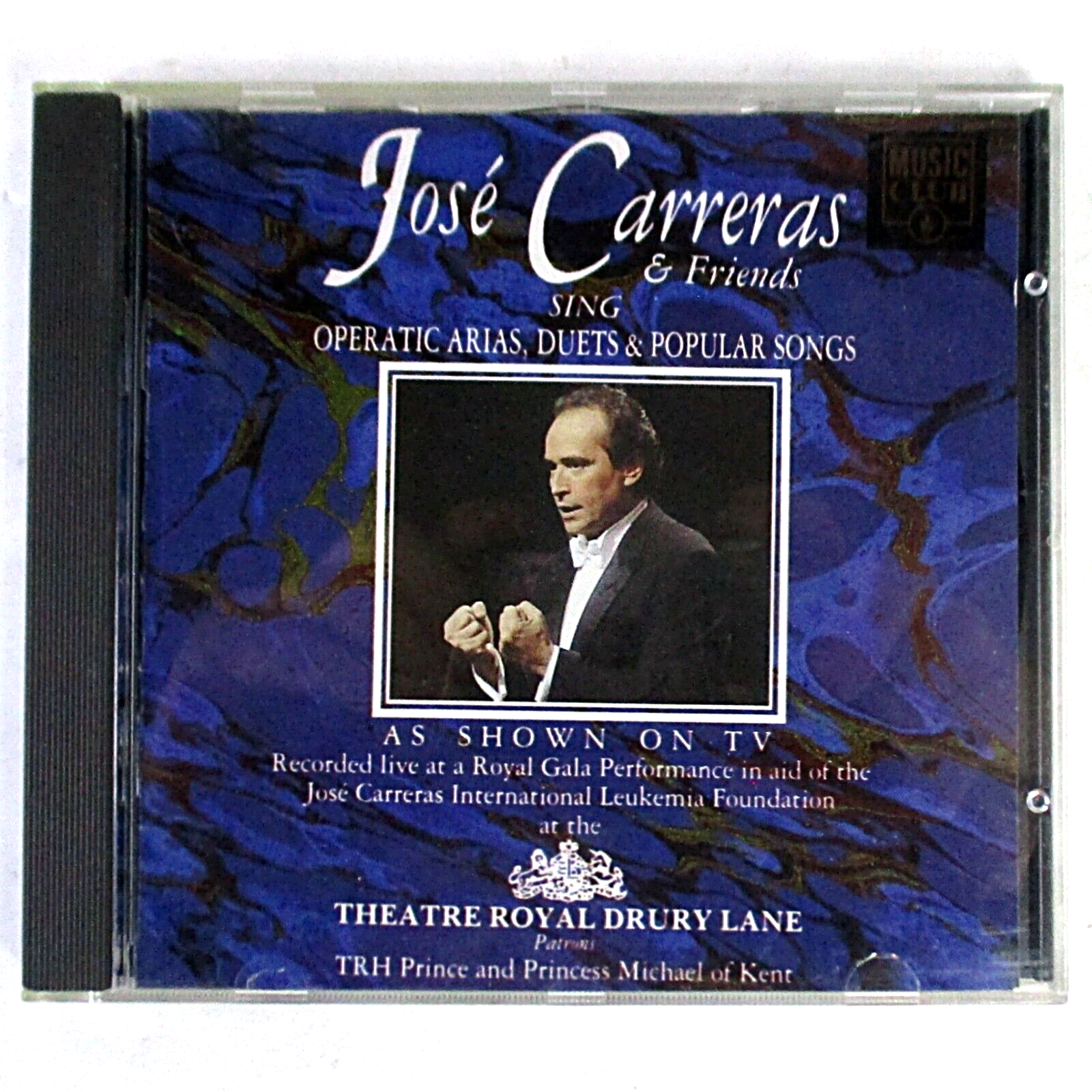 José Carreras & Friends - Arias Duets (Live CD Album, 1992 Music Club) 18 Tracks