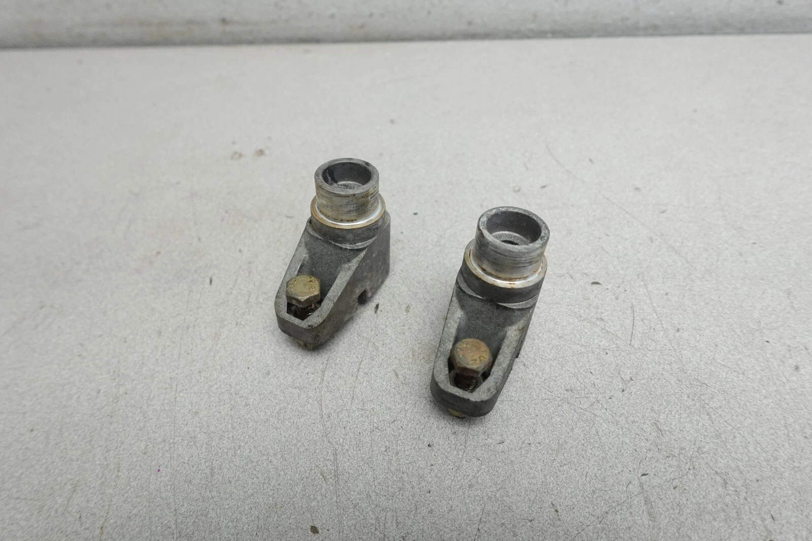 1998-2005 Ski-Doo GTX GSX Summit MXZ OEM Idler Wheel Support Bracket Set (2)