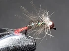 6 TUNGSTEN HEAD RED TAG AND PEARL NYMPHS FOR FLY FISHING -TUNG-143