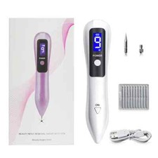 9 Levels Adjustable LCD Plasma Pen Face Care Skin Tag Removal Dark Spot Remover