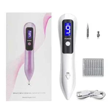 9 Levels Adjustable LCD Plasma Pen Face Care Skin Tag Removal Dark Spot Remover