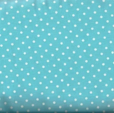 Aqua Dots Timeless Treasures fabric